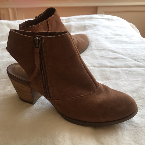 Franco Sarto Shoes - Suede Ankle Booties